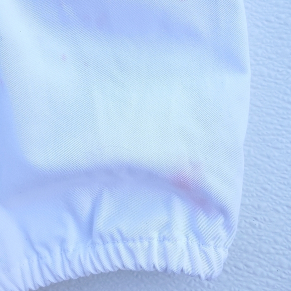 Vintage Baby Togs One-piece Bubble Romper White|Navy Sailor Girls 12 Months - Picture 5 of 5